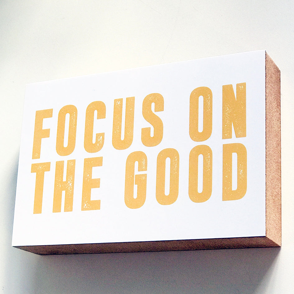 Focus / Foto op Hout