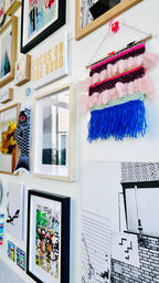 WORKSHOP WANDHANGER WEVEN in ons atelier, compleet (ca 3 uur)