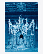 Altaar in blauw/ Nepal 2002