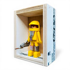 Playmobil huisje 'Astronaut geel met zilveren wapen'