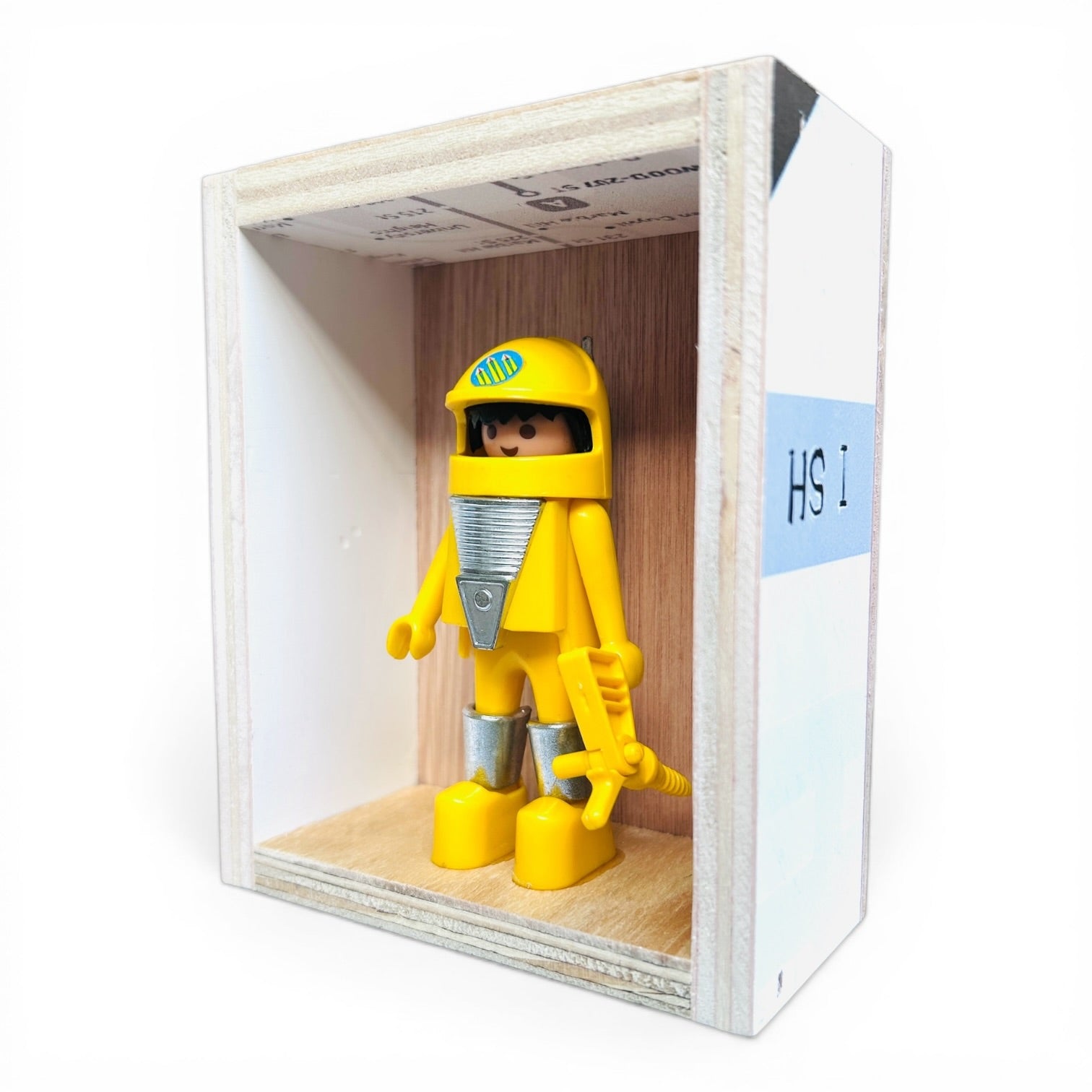 Playmobil huisje 'Astronaut geel met geel wapen'