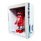 Playmobil huisje 'Astronaut Rood met zilveren wapen B'