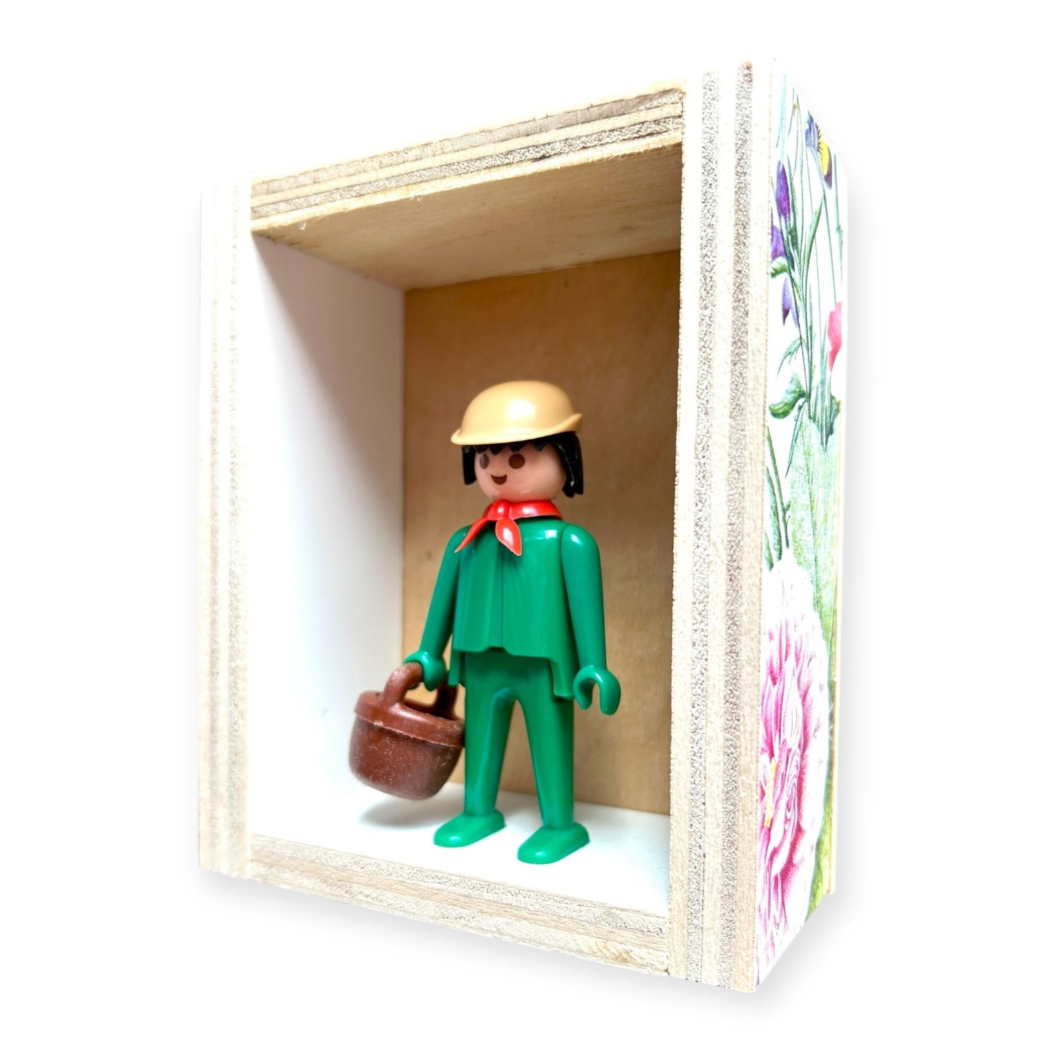 Playmobil huisje 'Groene boer met mand'