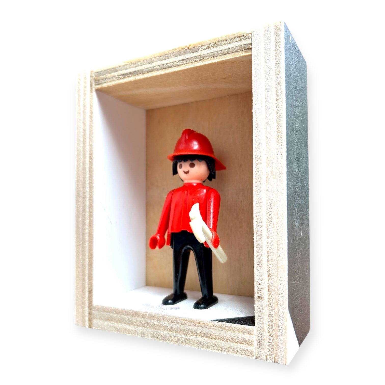 Playmobil huisje 'Brandweerman met hakbijl'