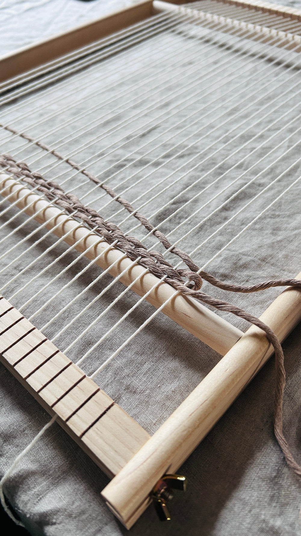 WORKSHOP WANDHANGER WEVEN in ons atelier, compleet (ca 3 uur)