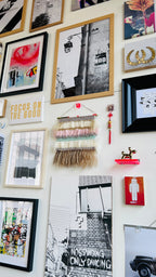 WORKSHOP WANDHANGER WEVEN in ons atelier, compleet (ca 3 uur)