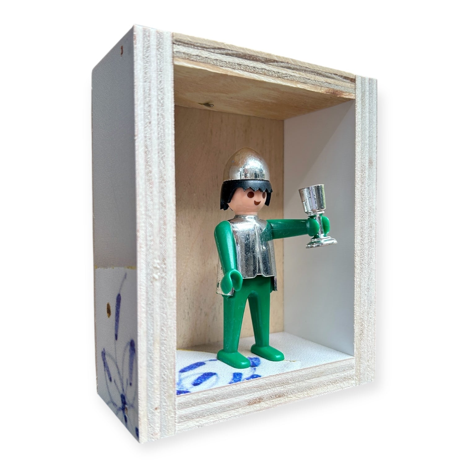 Playmobil huisje 'Groene ridder met kelk'