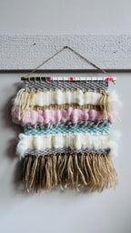 WORKSHOP WANDHANGER WEVEN in ons atelier, compleet (ca 3 uur)