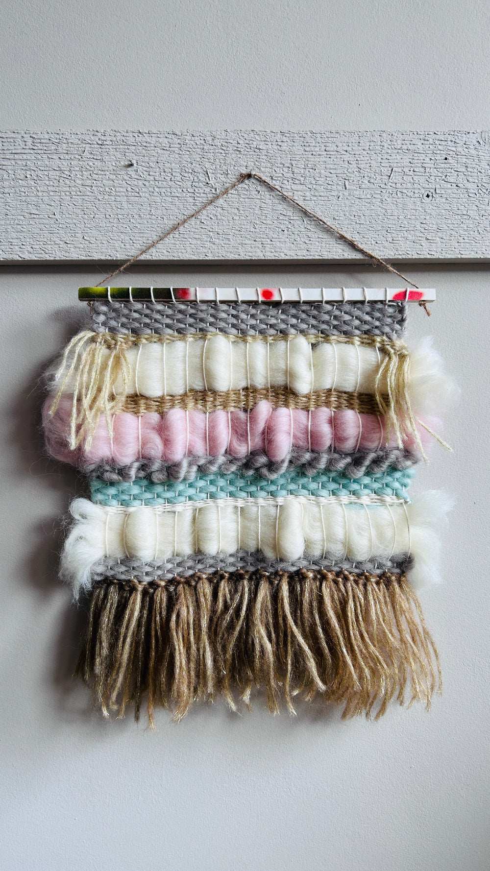 WORKSHOP WANDHANGER WEVEN in ons atelier, compleet (ca 3 uur)