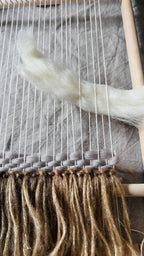 WORKSHOP WANDHANGER WEVEN in ons atelier, compleet (ca 3 uur)