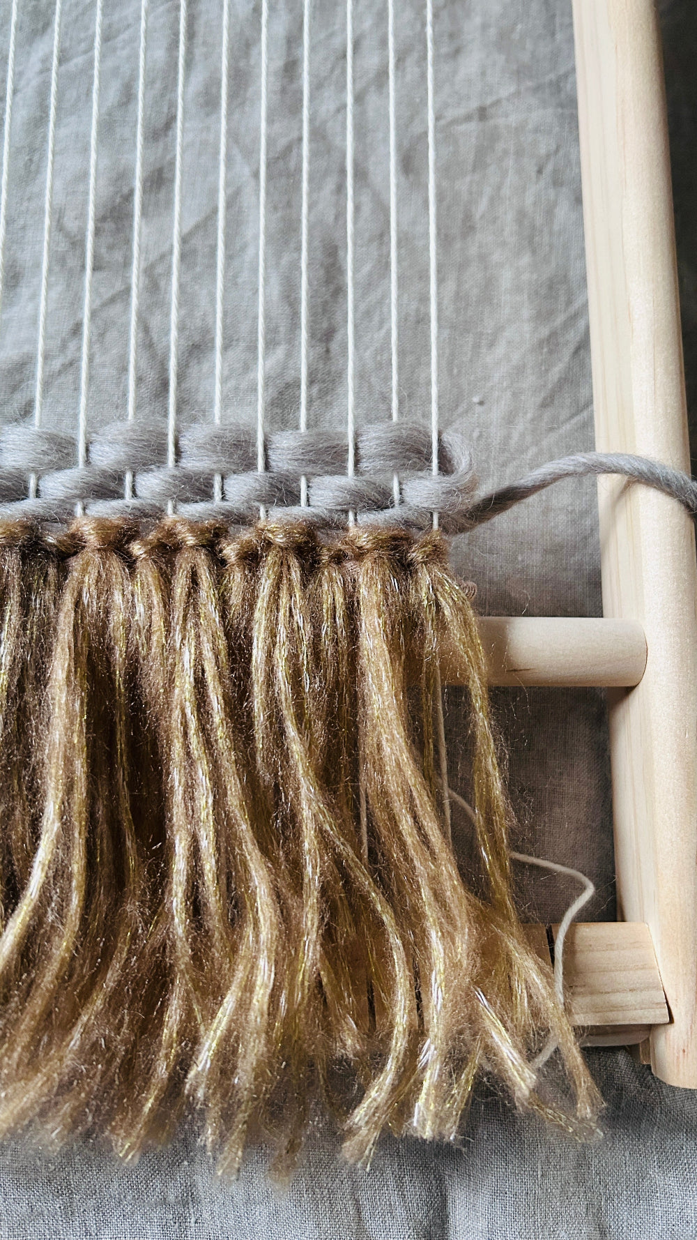 WORKSHOP WANDHANGER WEVEN in ons atelier, compleet (ca 3 uur)