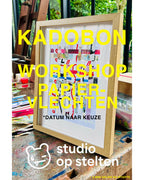 KADOBON / WORKSHOP PAPIER VLECHTEN
