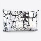 Kussen / Bla zwartwit