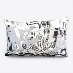 Kussen / Bla zwartwit