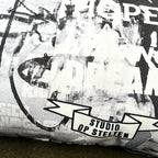 Kussen / Bla zwartwit