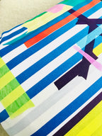 Kussen / Tape blauw