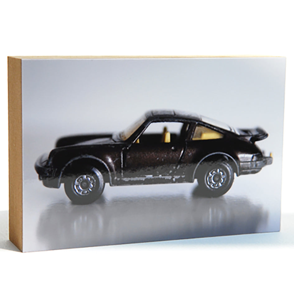 Porsche / Foto op Hout