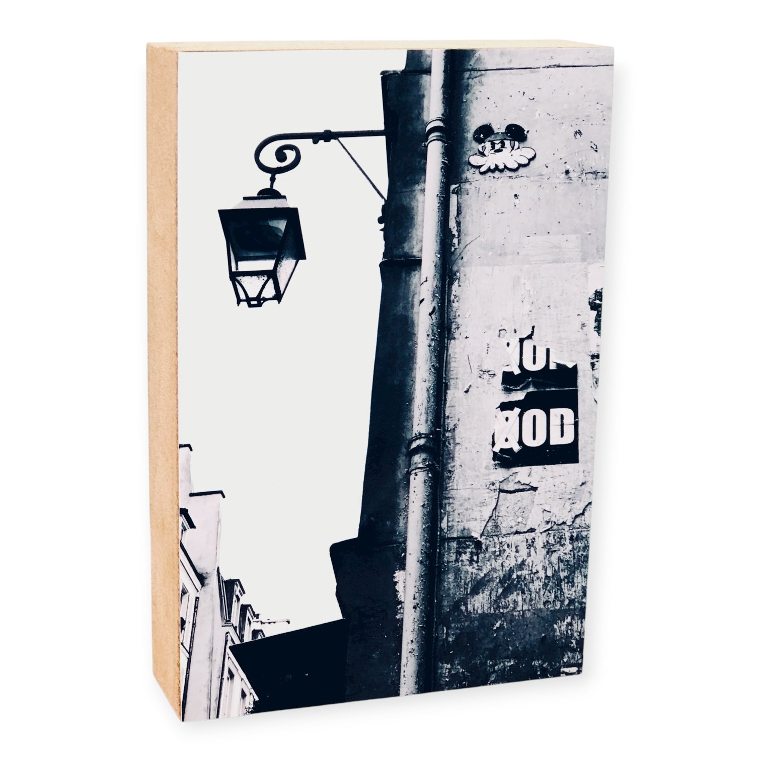 Mickey / Foto op Hout