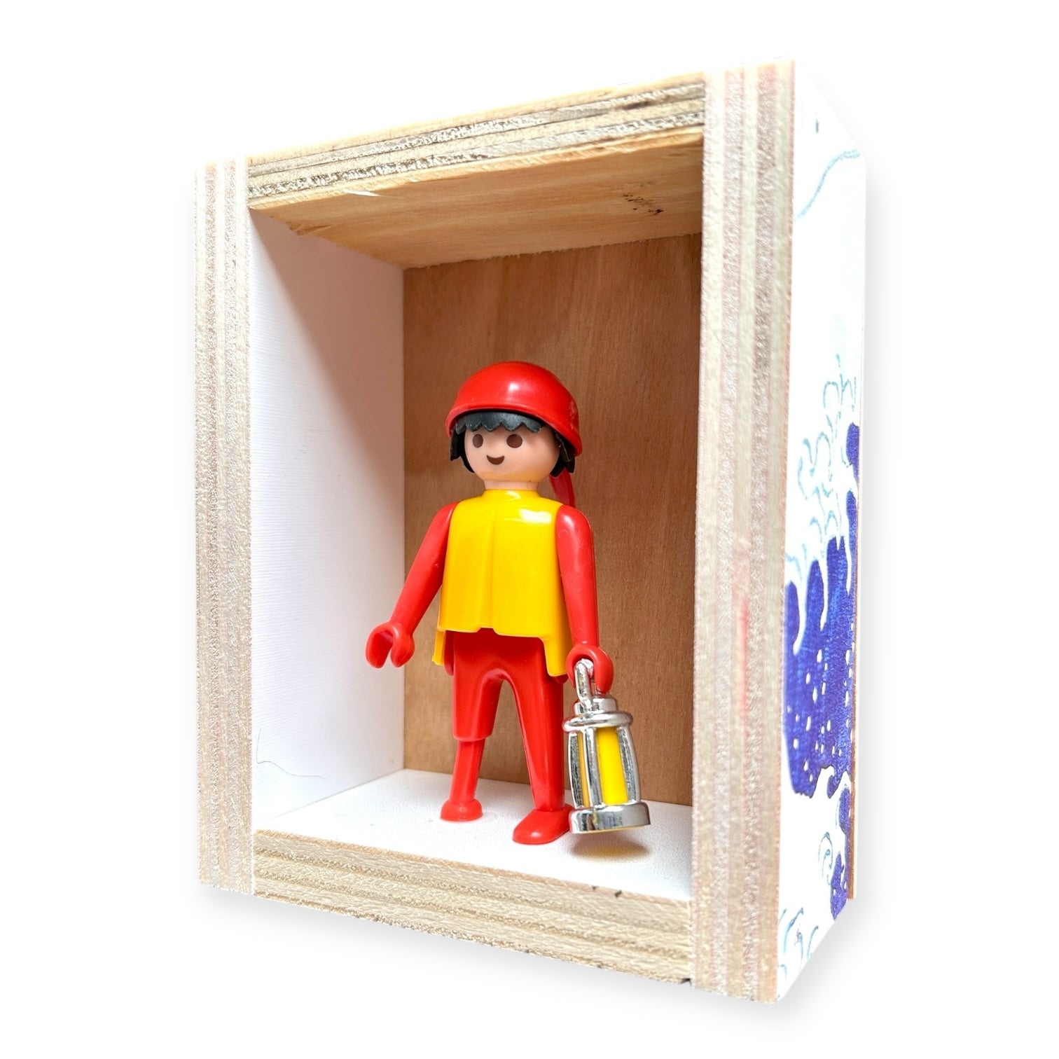 Playmobil huisje 'Roodgele piraat met lamp'