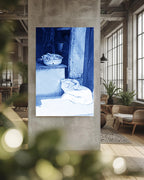 Stilleven in blauw/ Nepal 2002