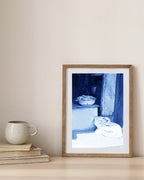 Stilleven in blauw/ Nepal 2002