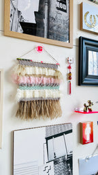 WORKSHOP WANDHANGER WEVEN in ons atelier, compleet (ca 3 uur)