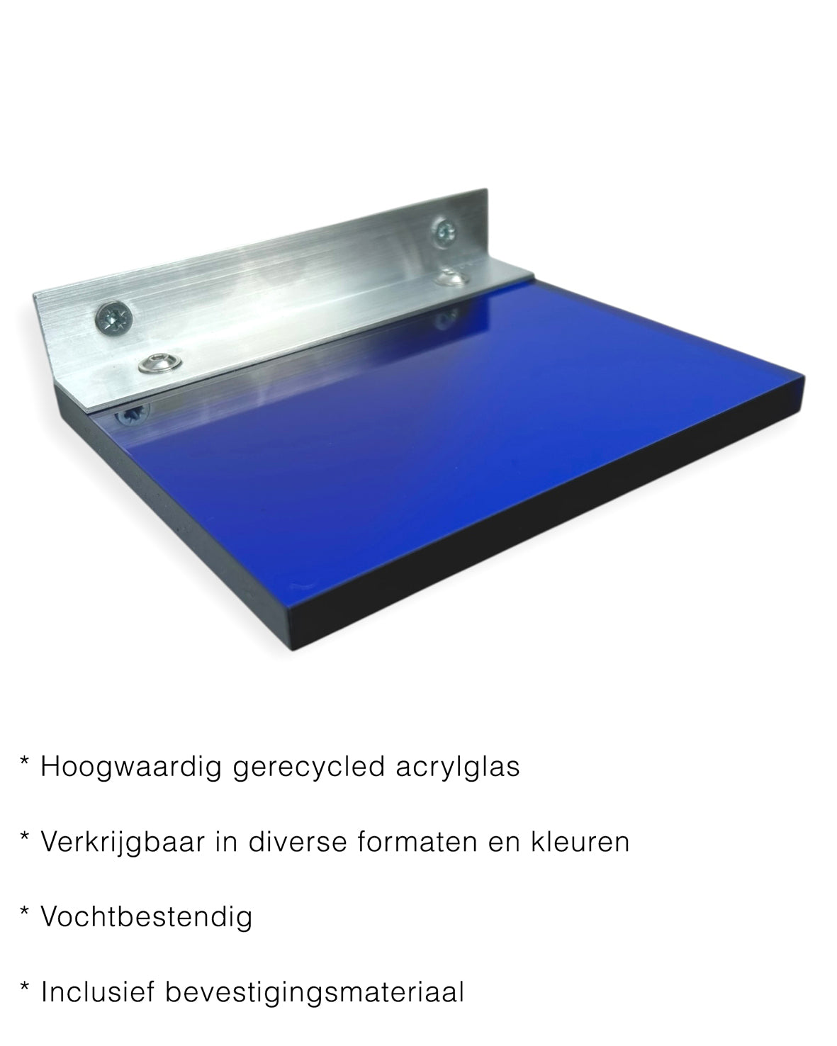 WANDPLANKJE Donker BLAUW