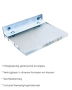 WANDPLANKJE Helder