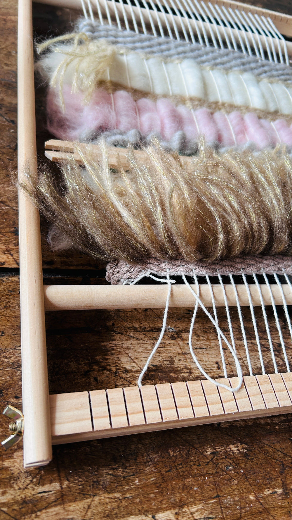 WORKSHOP WANDHANGER WEVEN in ons atelier, compleet (ca 3 uur)