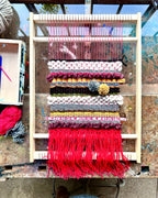 WORKSHOP WANDHANGER WEVEN in ons atelier, compleet (ca 3 uur)