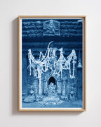 Altaar in blauw/ Nepal 2002