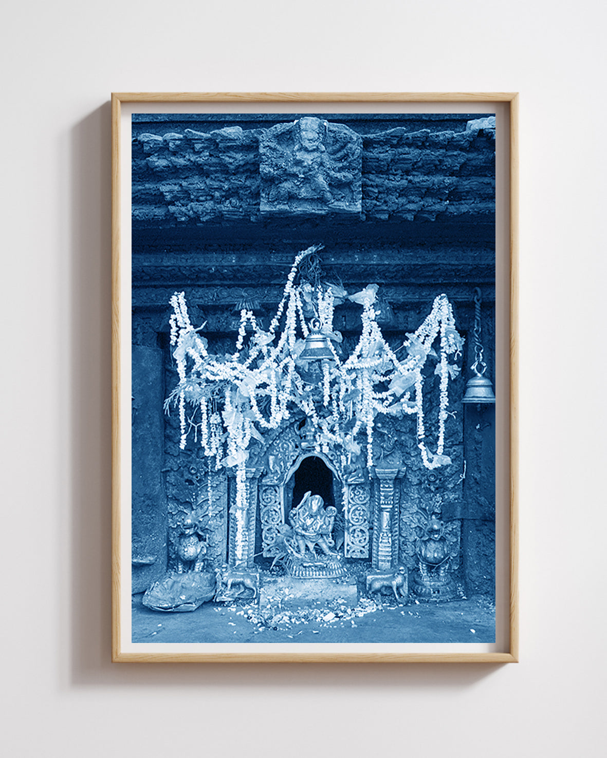 Altaar in blauw/ Nepal 2002