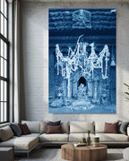 Altaar in blauw/ Nepal 2002