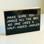 Jingler / Foto op Hout