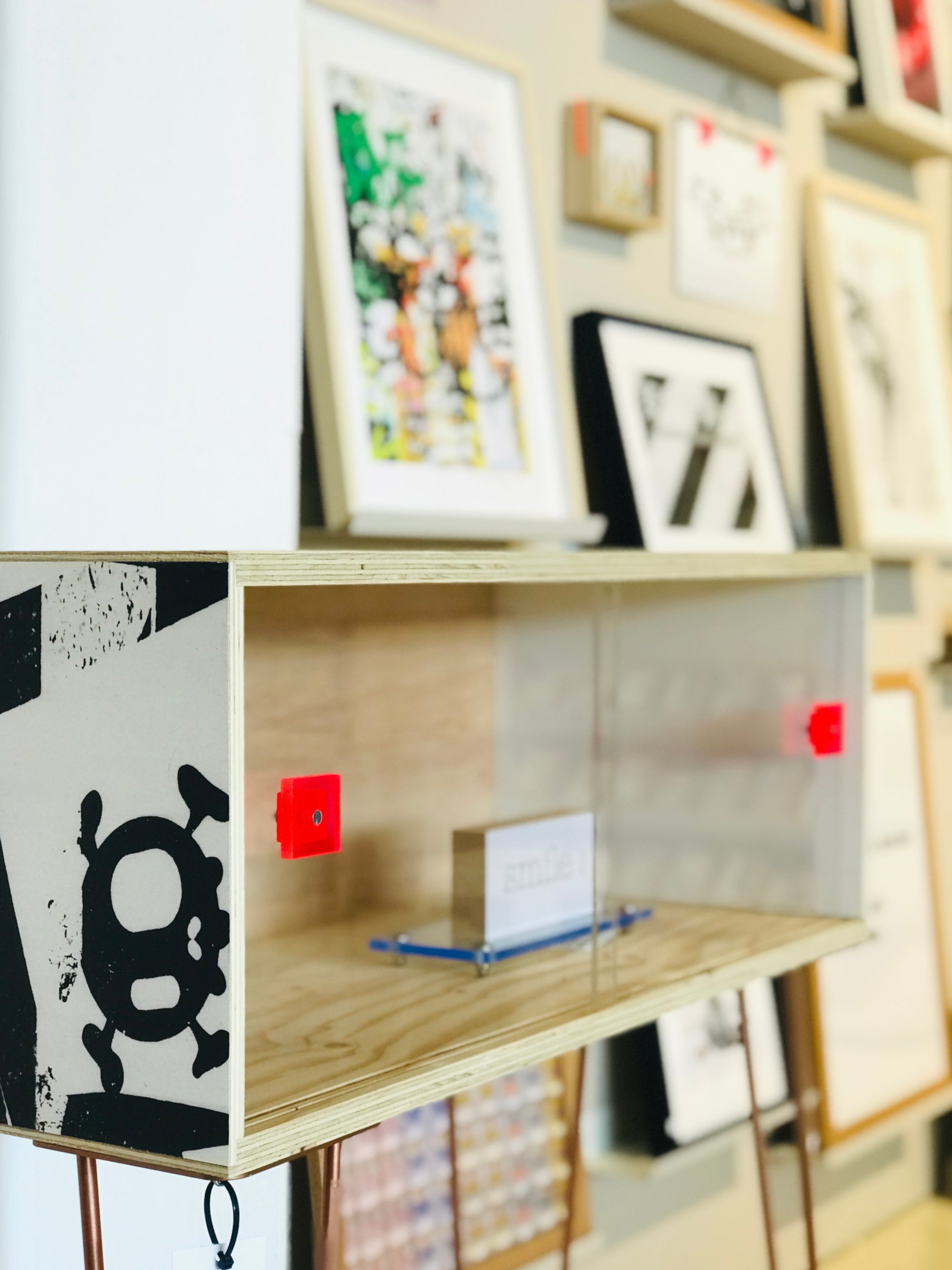 Knoppen van Gerecycled acrylglas