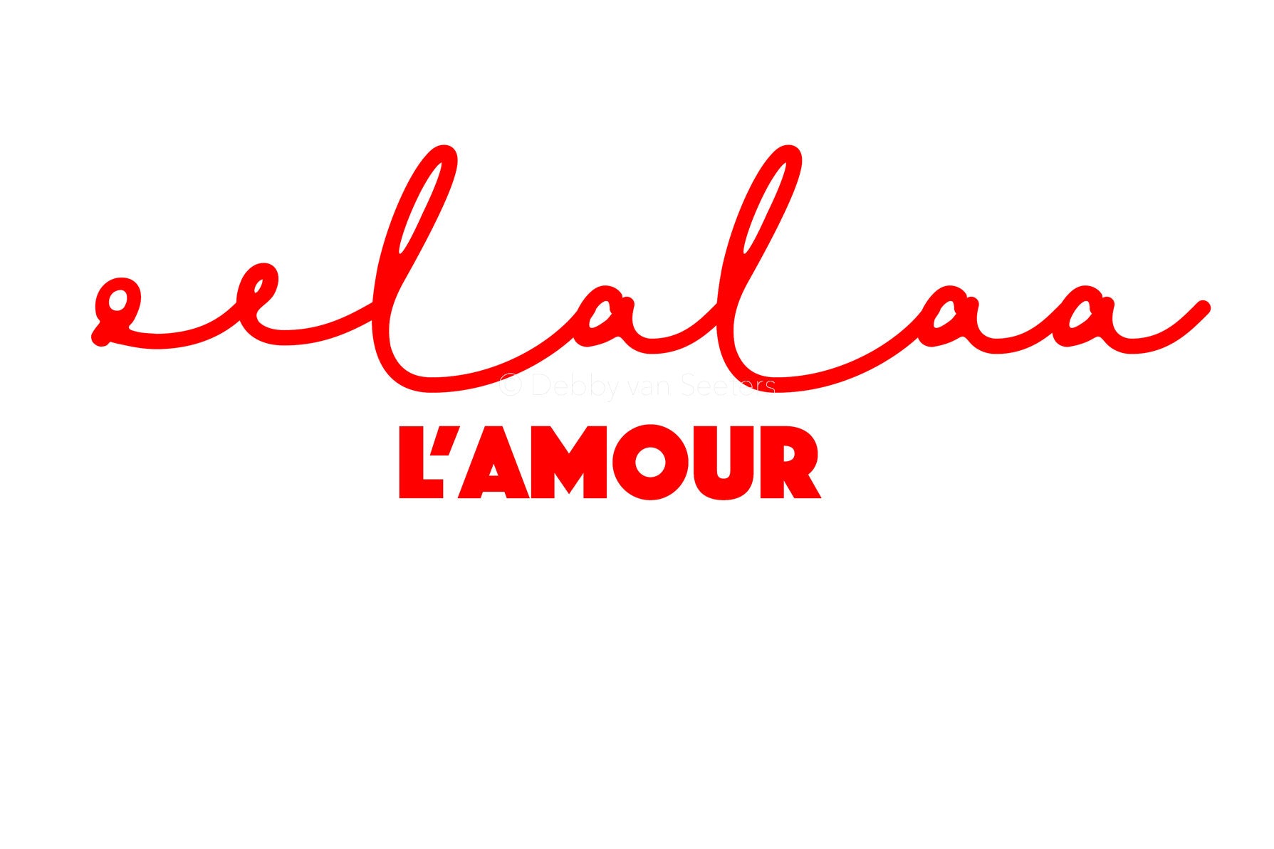 Oelalaa, rood ©Studio op Stelten Fotografie