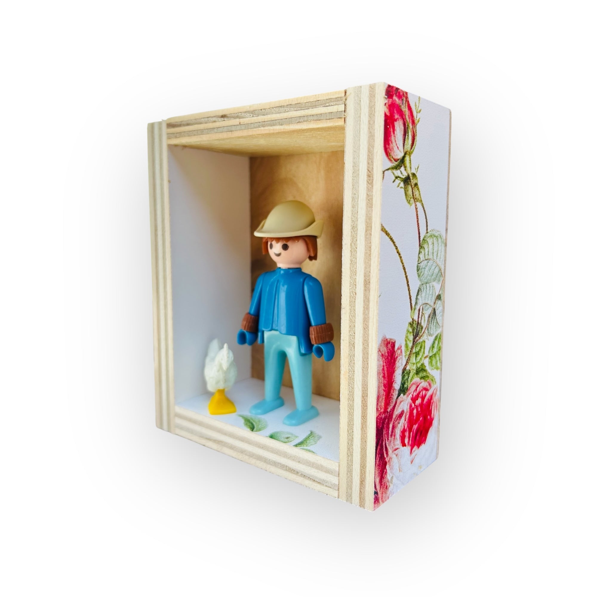 Playmobil huisje 'boer met kip'