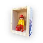 Playmobil huisje 'geelrode brandweerman met emmer'