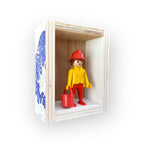 Playmobil huisje 'geelrode brandweerman met emmer'