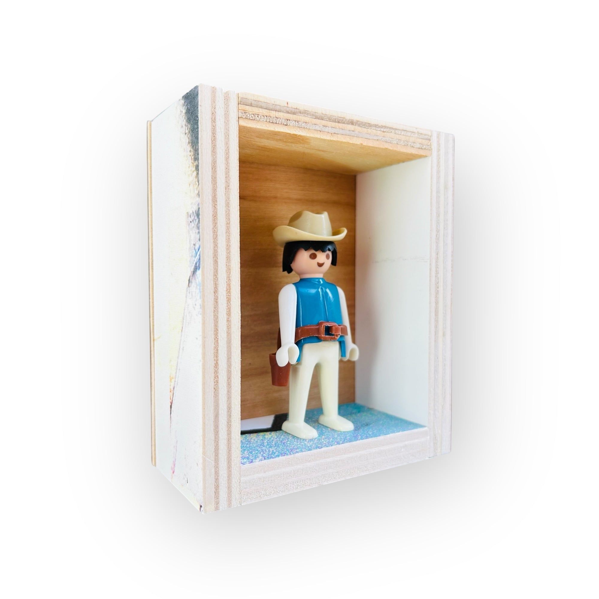Playmobil huisje 'cowboy beige hoed en holster'
