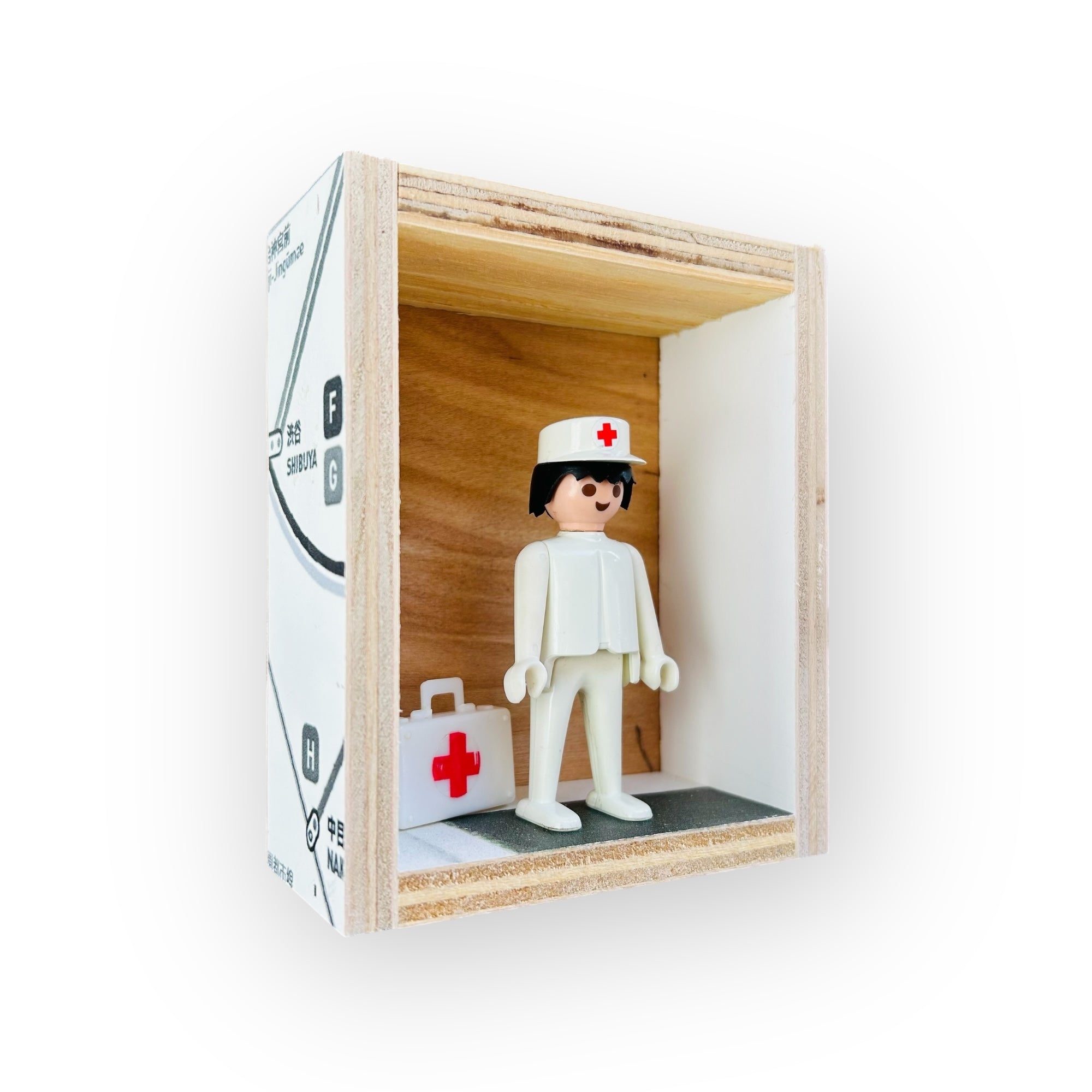 Playmobil huisje 'dokter of verpleger met koffer'
