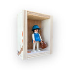 Playmobil huisje 'meisje blauwe hoed en emmer'