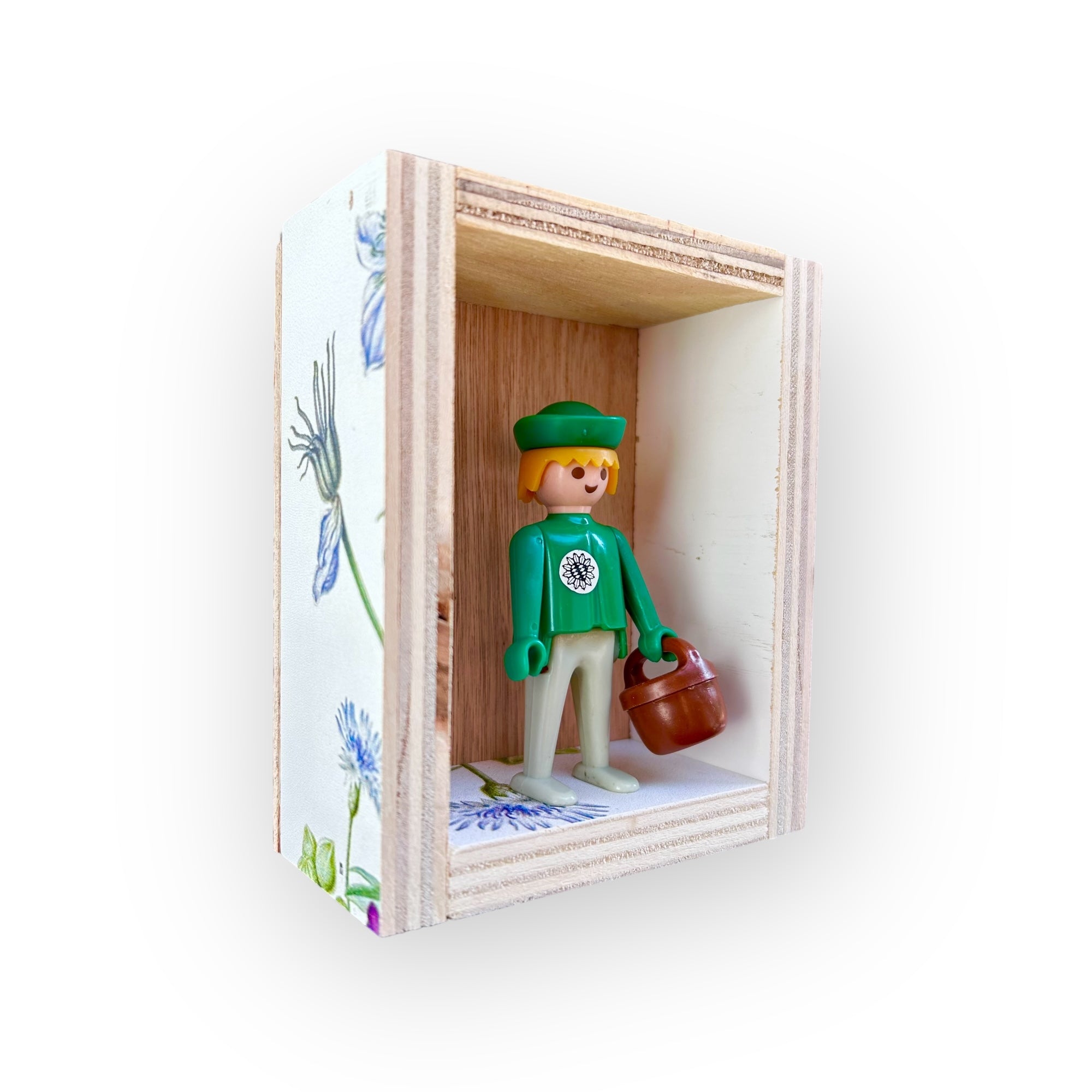 Playmobil huisje 'tuinman met emmer'