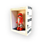 Playmobil huisje 'astronaut 1 rood met wapen zilver'