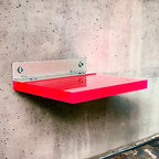 Wandplankje Fluor Rood