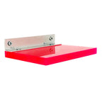 Wandplankje Fluor Rood