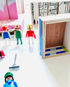 WORKSHOP PLAYMOBIL HUISJE MAKEN in ons atelier, compleet (ca 1,5 uur)